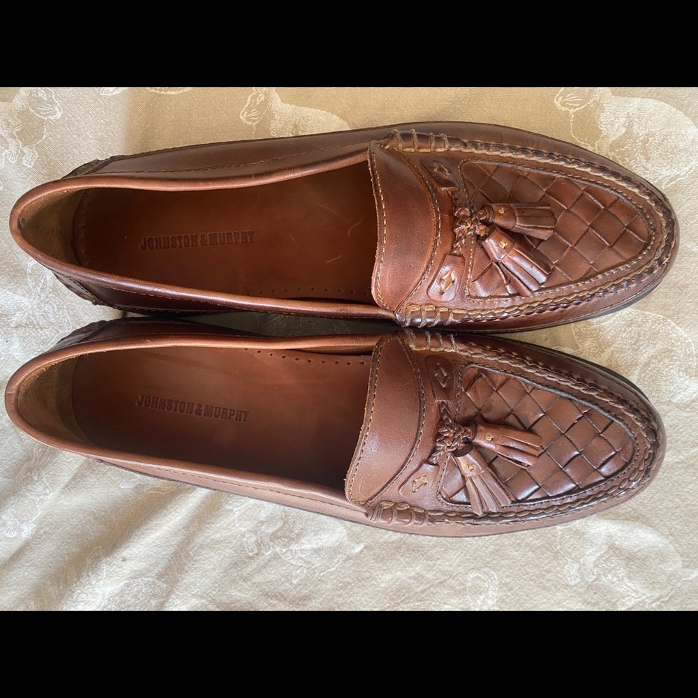 Johnston & Murphy tassel loafers